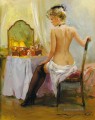 Hübsche Frau KR 001 Impressionist nackt